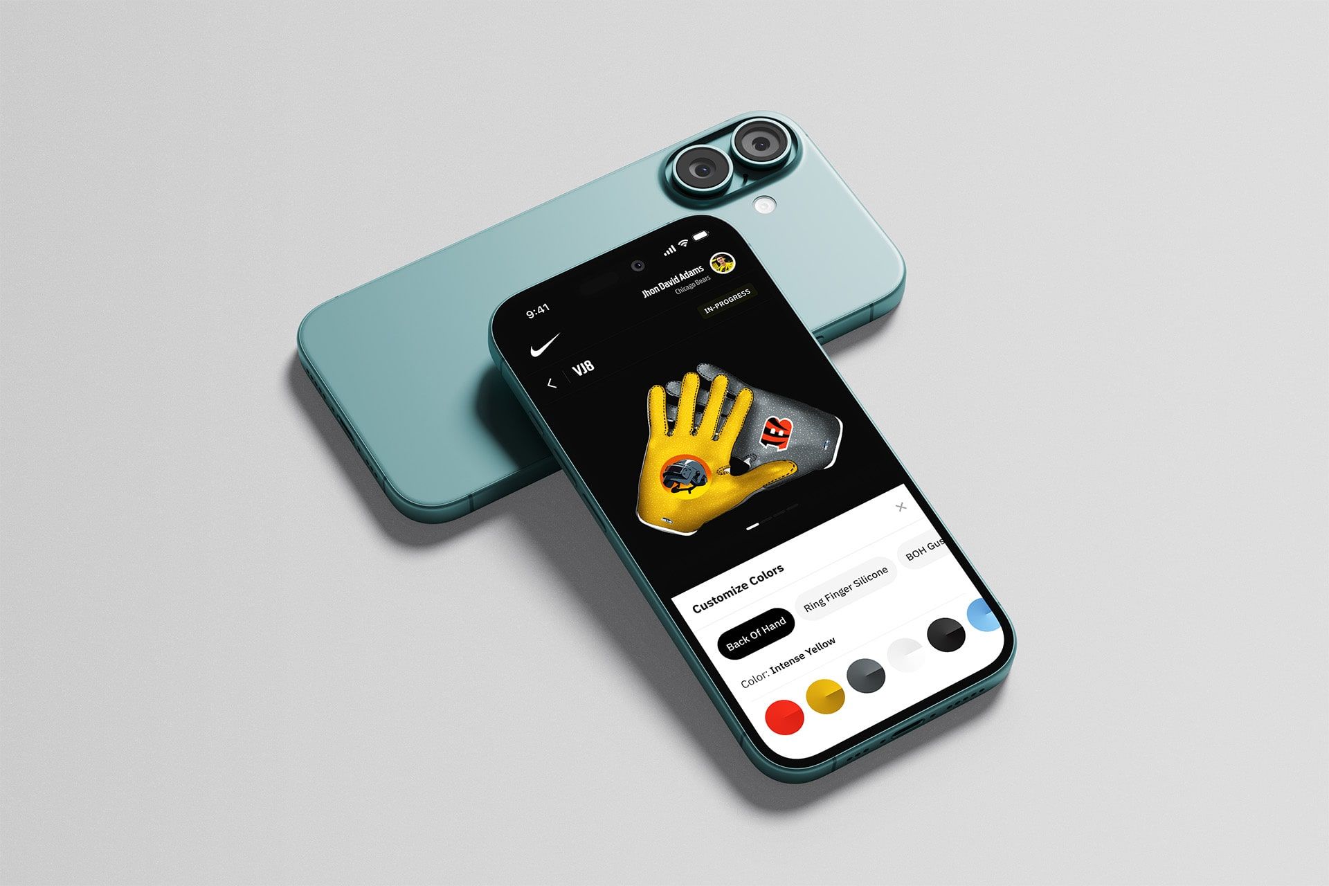 View 5: Personalized Text & Initials