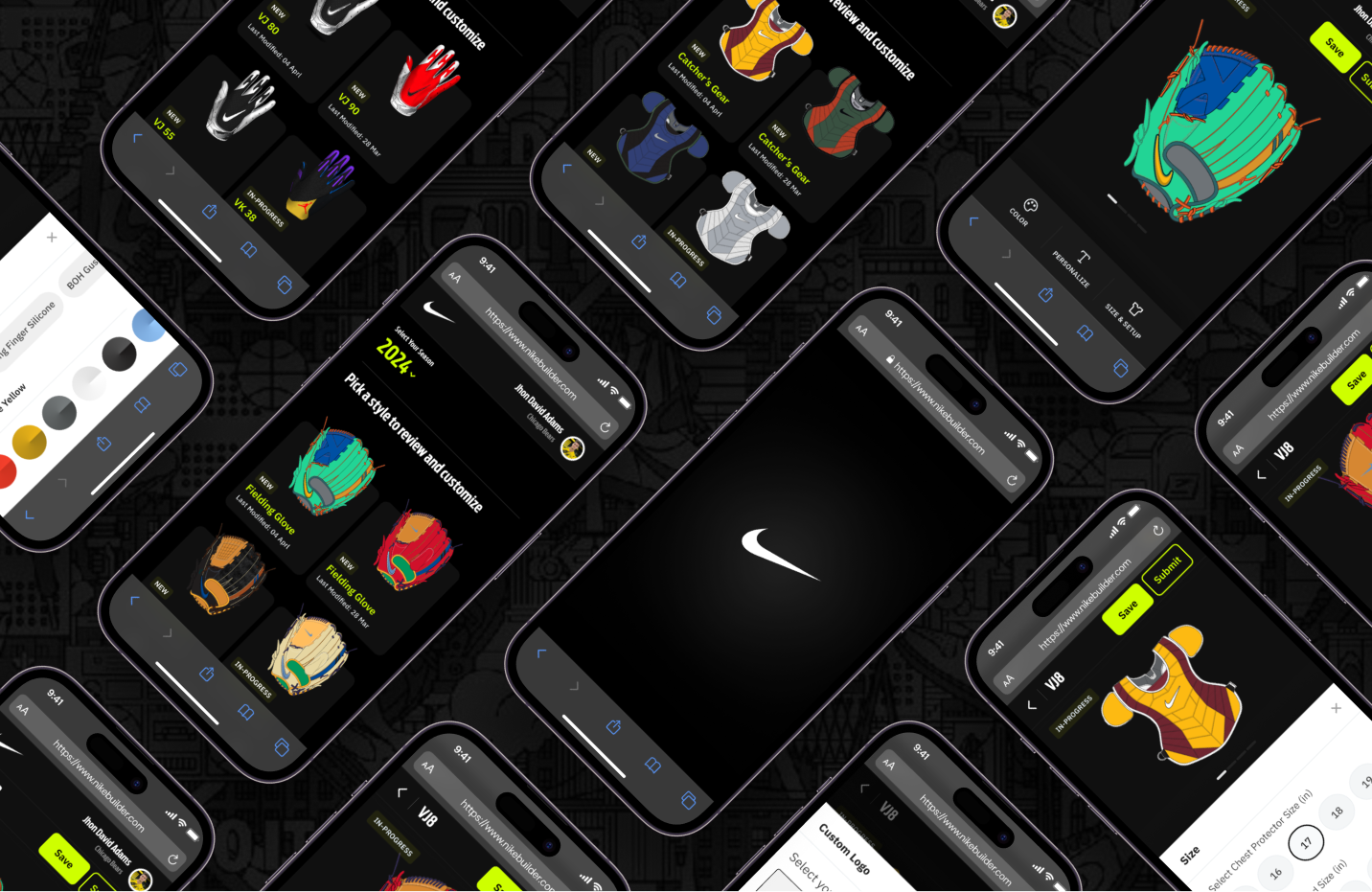 Nike Equipment Builder Preview