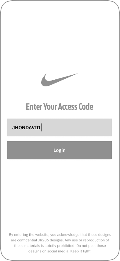 Mobile Wireframe 2