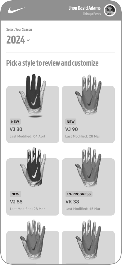 Mobile Wireframe 4